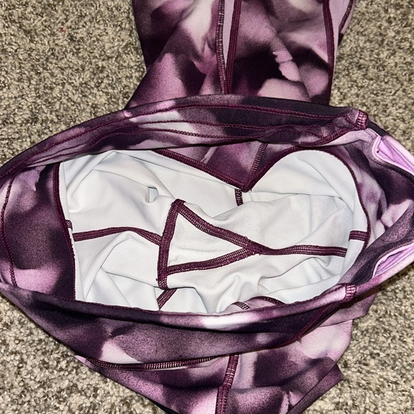 Lululemon Train Times Blush Blossom Alpine White Candy Pink Leggings - Picture 13 of 16